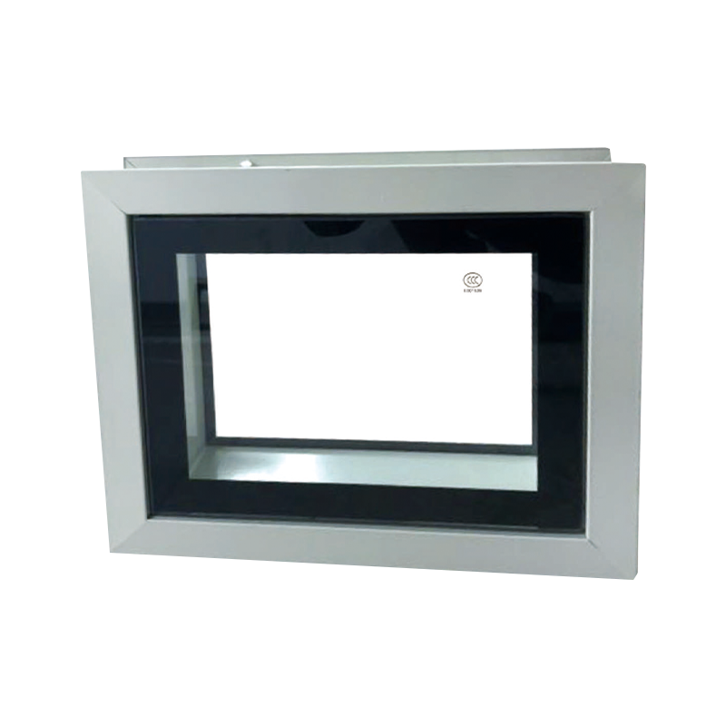 Зажимное стеклопакетное окно