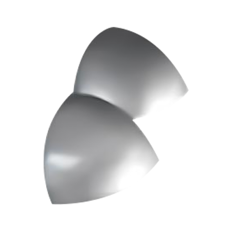 Двухходовой соединитель из алюминиевого профиля